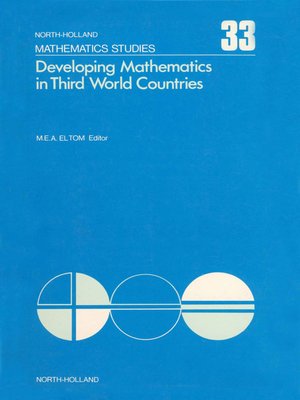 cover image of Developing Mathematics in Third World Countries